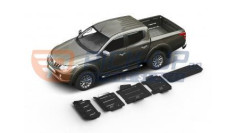 Set  aluminium shield  4mm Mitsubishi L200 2015 RIV