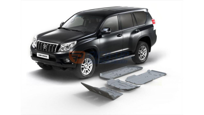 Set  aluminium shield Toyota Land Cruiser 150 2009 RIV