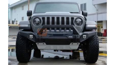 BULLBAR ALUMINIU CU REFLECTOARE LED JEE WRANGLER JK/JL 2007+