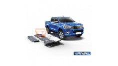 Aluminum shield set Toyota Hilux 2018 RIV COMPLETE SHIELD