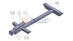 SUPORT MONTARE PLUG ZAPADA PVW66DT VOLKSWAGEN T5
