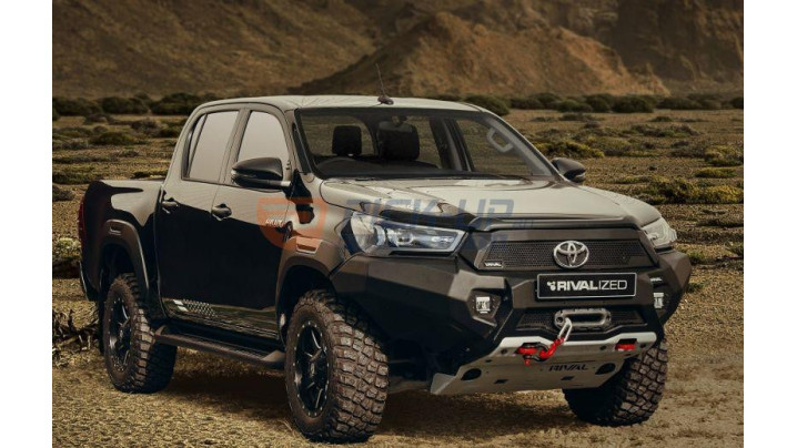 BULLBAR ALUMINIU CU REFLECTOARE LED TOYOTA HILUX 2020+