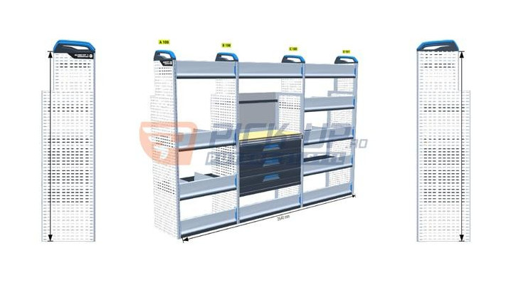 Echipare rafturi VAN