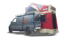 Tent MART FAMILY ROSU-BEJ 2