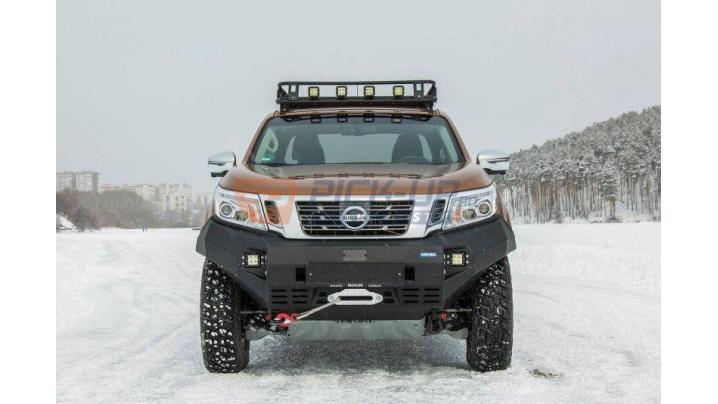 BULLBAR OFF ROAD ALUMINIU RIV NISSAN NP300 2016+