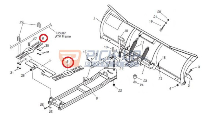 SET PLACI MONTAJ UNIVERSALE PLUG ZAPADA PATH PRO