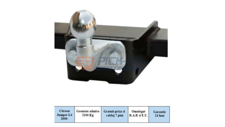 CARIG DE REMORCARE C/025 CITROEN JUMPER 2006- PREZENT