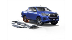 SET ALUMINIUM SHIELDS  23333 9527 1/6 TOYOTA HILUX 2018+