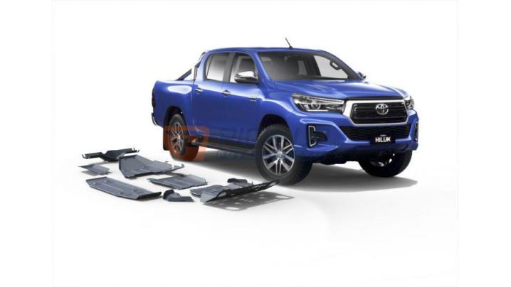 SET SCUTURI ALUMINIU 23333 9527 1/6  TOYOTA HILUX 2018+