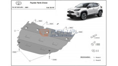 Motorschutzplatte Toyota Yaris 2021 SCP SCHUTZPLATTEM