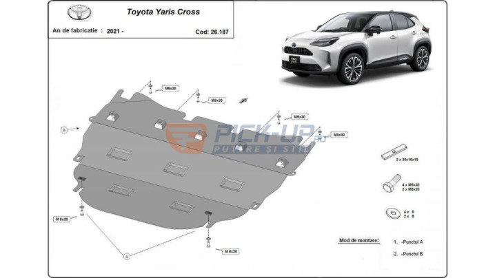 SCUT MOTOR RADIATOR CUTIE VITEZE TOY YARIS CROSS 2021+