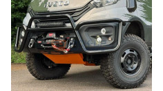 BULLBAR INOX NEGRU DAR IVE DAILY 4X4