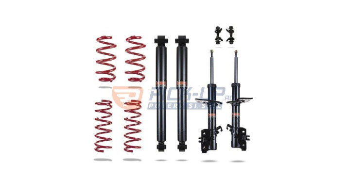 SISTEM SUSPENSIE COMPLET +4CM PEDDERS NISSAN XTRAL T31 2008-2013