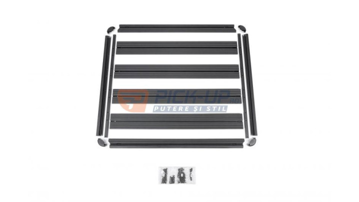PORTBAGAJ ROOF RACK ALUMINIU MODULAR RIV LAR DEFENDER 1990-2016
