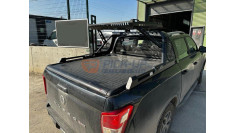 BLACK ROLL BAR SSA YONG MUSSO GRAND 2018+ 2