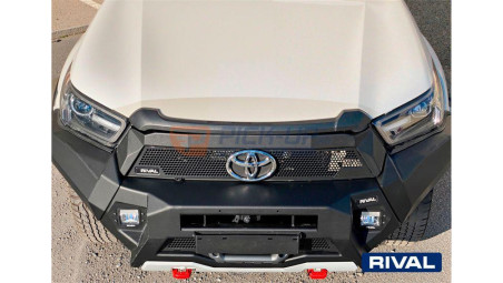 BULLBAR ALUMINIU CU REFLECTOARE LED TOYOTA HILUX 2020+