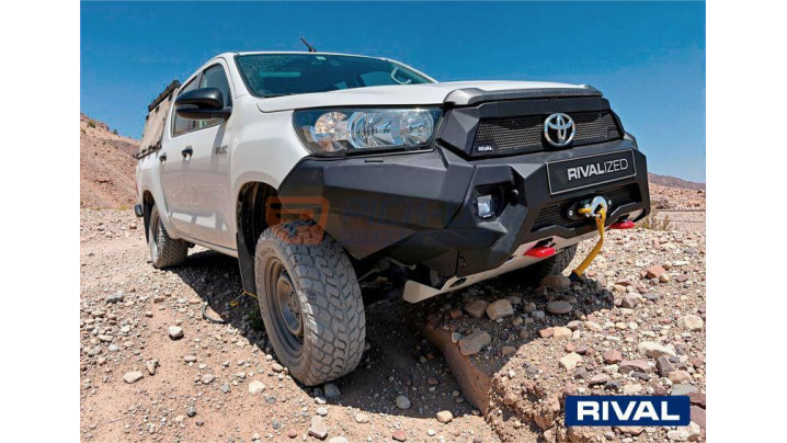 BULLBAR ALUMINIU CU REFLECTOARE LED TOYOTA HILUX 2020+