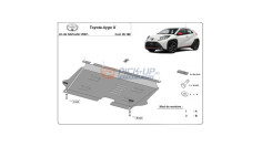 ENGINE SHIELD 26.188 TOYOTA AYGO 2022+