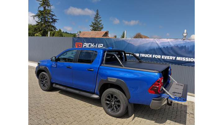 Montare rulou de bena si rollbar pe Toyota Hilux 2020