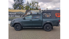 Montare rulou de bena, rollbar, bullbar, deflectoare pe Toyota Hilux 2020 2