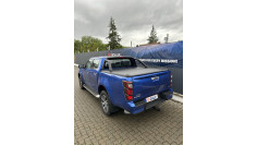 Roll cover, Bed liner, towing hook installed on Isuzu D-Max 2024