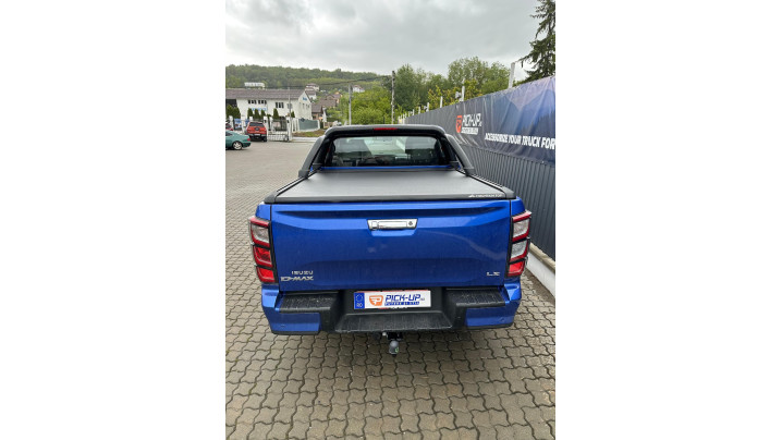 Montare rulou de bena, capitonaj, rollbar si carlig remorcare pe Isuzu D-Max 2024