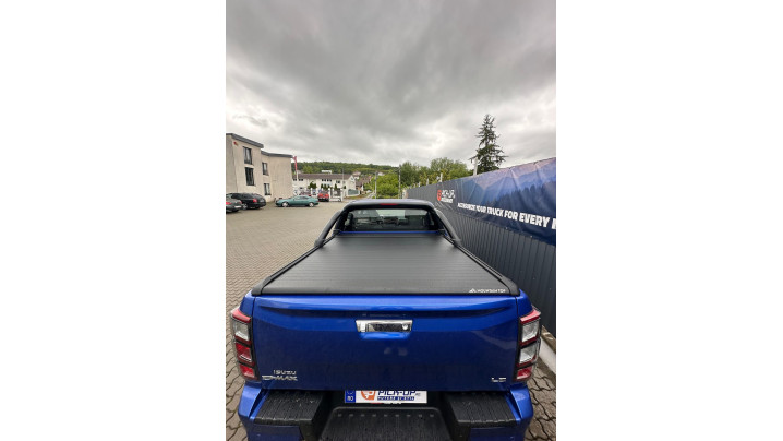 Montare rulou de bena, capitonaj, rollbar si carlig remorcare pe Isuzu D-Max 2024