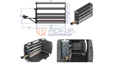 Car furniture Peugeot Expert 2016 RHP MR4