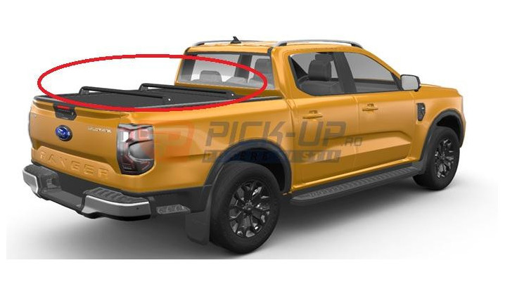 BARE TRANSVERSALE NEGRE RULOU DE BENA EVO MT FORD RANGER / VOLKSWAGEN AMAROK 2022+