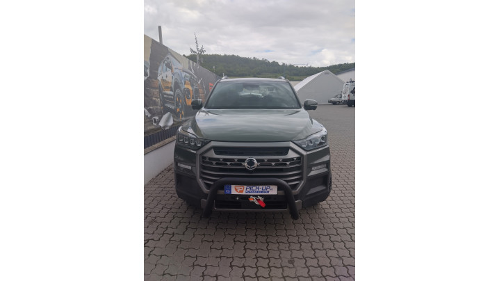 Montare prag lateral, troliu+suport troliu pe Ssang Yong Musso Grand 2024