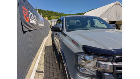 Montare deflector geam, capota pe Ford Ranger 2023