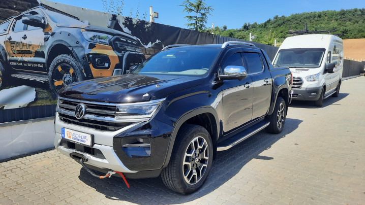 Montare troliu + suport troliu, deflector capota pentru Volkswvagen Amarok 2024