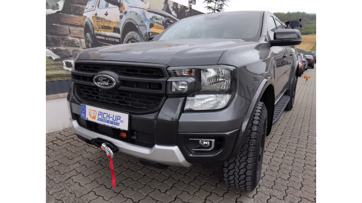 Canopy, winch-winch plate installed on Ford Ranger 2023