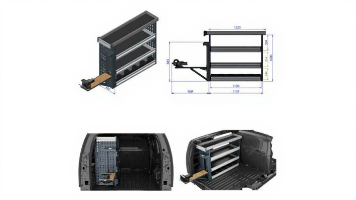 MOBILIER AUTO RHI PEU PARTNER 2018+