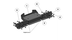 Winch Mount Afn 48002527 Toy Lc 150 2018+