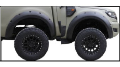 Fender Flares Saf Pocket Style +screws For Ranger 2012+