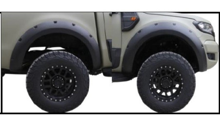 Fender Flares Saf Pocket Style +screws For Ranger 2012+ Fender Flares Saf Pocket Style +screws For Ranger 2012+