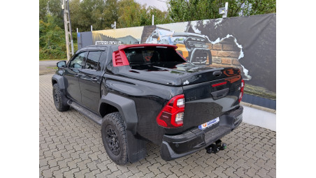 Montare închidere de benă tip capac și asistență oblon pe Toyota Hilux GR Sport II