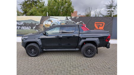 Montare închidere de benă tip capac și asistență oblon pe Toyota Hilux GR Sport II