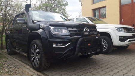 BULLBAR SB 280 HL NEGRU VOLKSWAGEN AMAROK 2016+