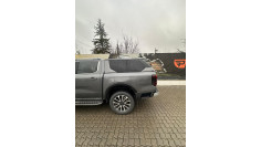 Alpha Type E+ canopy and hood dampers  installed on Ford Ranger Platinum 2025 2