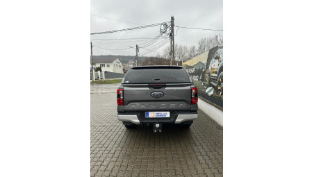 Alpha Type E+ canopy and hood dampers  installed on Ford Ranger Platinum 2025