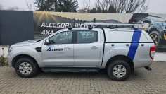 SafeStow 4 sliding ladder rack installed on Ford Ranger 2018 2