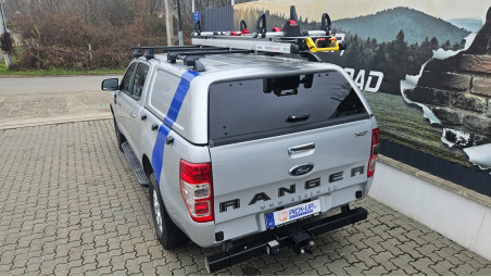 SafeStow 4 sliding ladder rack installed on Ford Ranger 2018