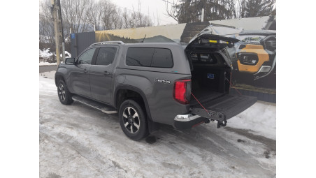 Aeroklas canopy installed on Volkswagen Amarok 2025