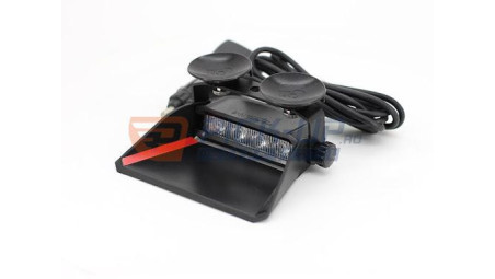 MODUL PARBRIZ CU 1 STROBOSCOP ROSU