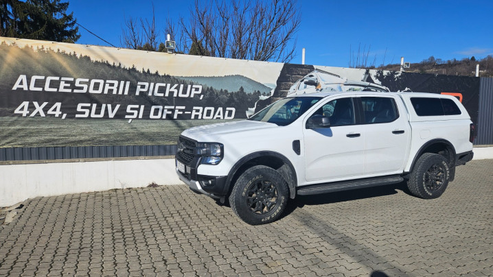 Aeroklas canopy installed on Ford Ranger Tremor 2025