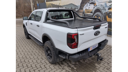Roll cover and hood guard installed on Ford Ranger Tremor 2025