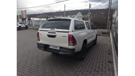 Alpha GSR canopy, Aeroklas bedliner installed on Toyota Hilux 2025