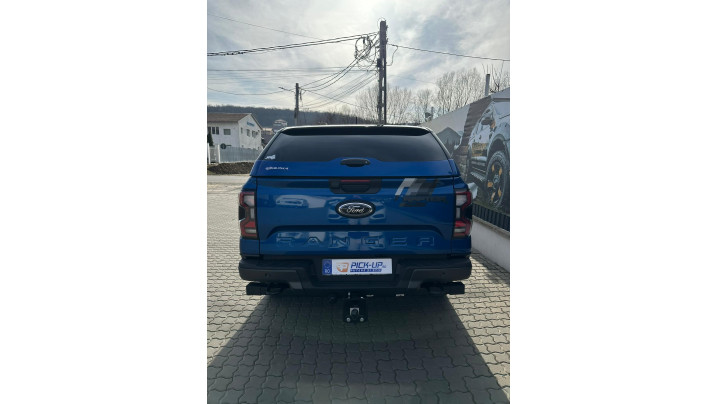 Alpha Type E+ Air canopy,window visors,hood guard installed on Ford Ranger Raptor 2025